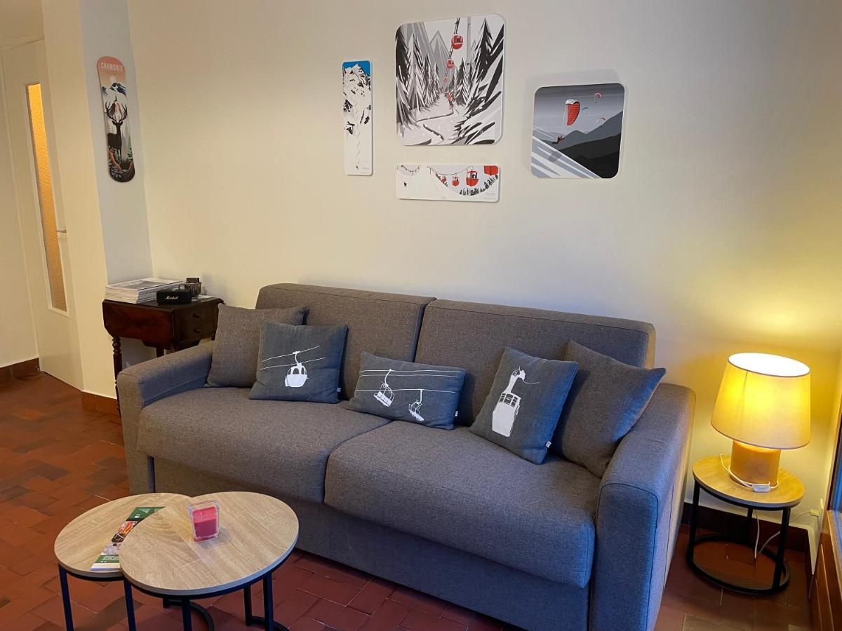 Residence Bois Du Bouchet, Appartement Vue Montagne, Calme, Parking Gratuit, Proche Centre Шамони Екстериор снимка